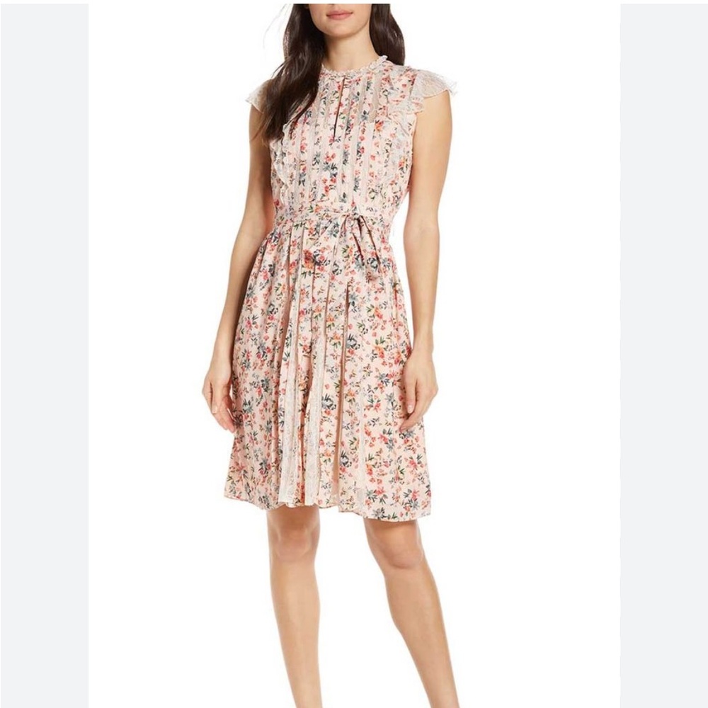 French Connection Floral Midi Dress